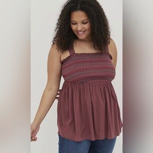 Torrid baby doll tank